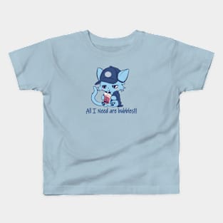 All I need are bubbles Kids T-Shirt